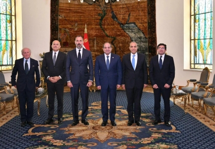 His Highness the Aga Khan met today with His Excellency President Abdel Fattah El-Sisi of Egypt His Highness the Aga Khan met today with His Excellency President Abdel Fattah El-Sisi of Egypt